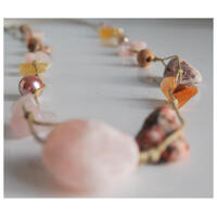 Kamelo jewellery pink Monsoon