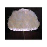 Lampskärm Ostrich White Large