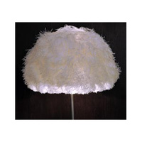Belysning - Lampskärm Ostrich White Large