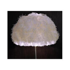 Lampskärm Ostrich White Large