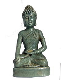 buddha i keramik