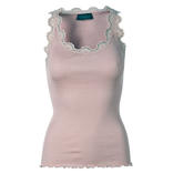 Camisole Linne Puder rosa, Rosemunde