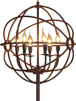 Gyro golvlampa