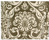 Royal damask brunbeige handuk - bild 3