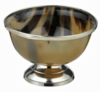 Silver horn bowl Day Home