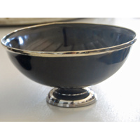 Silver horn bowl Day Home